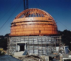 Partially Constructed Shane Telescope Dome