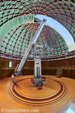 Lick 36-inch Refractor with Person
